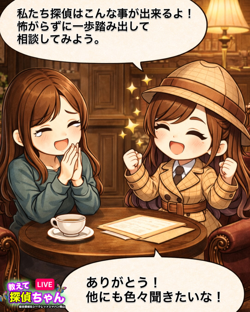 探偵が出来る事についてまとめました