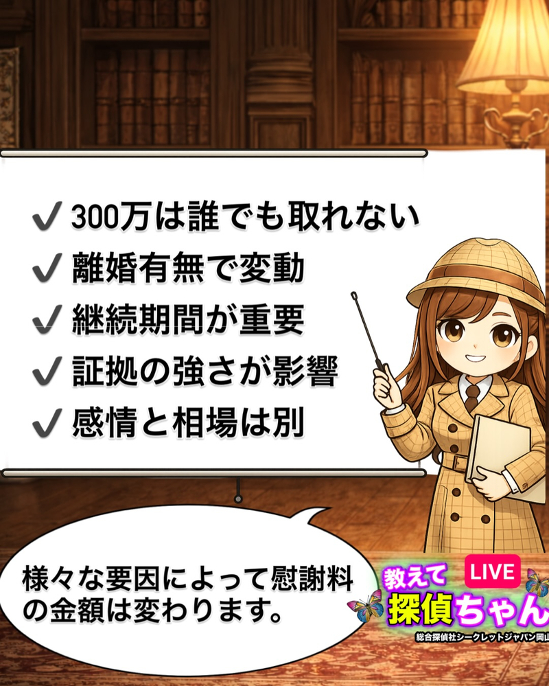 浮気や不倫の慰謝料は「高額が当たり前」と思われがちですが、実