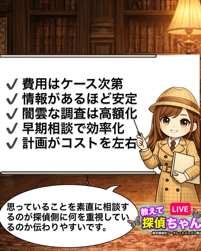 浮気調査は「高額」というイメージを持たれがちです