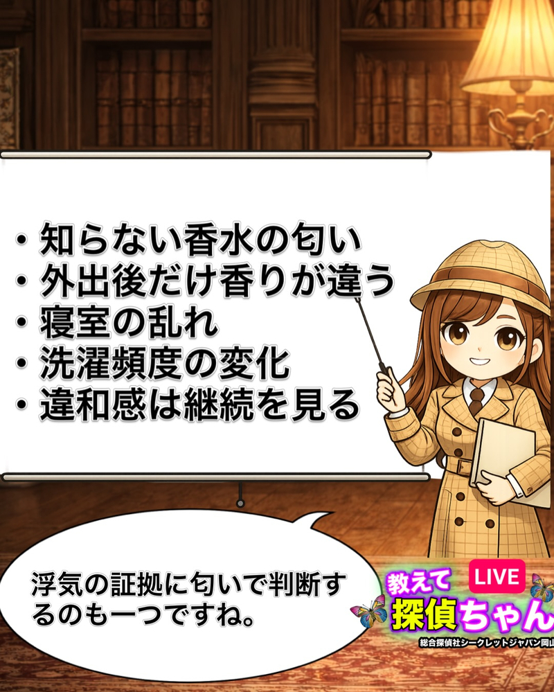 浮気の兆候は、目に見える証拠だけではありません